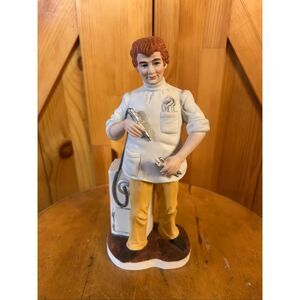 Vintage Lefton Caira Porcelain Hand Painted Figurine Dentist Japan (5353)